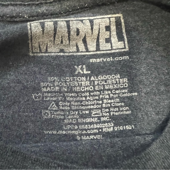 Marvel X-Men Navy Blue Graphic Tee NWOT - Picture 4 of 4